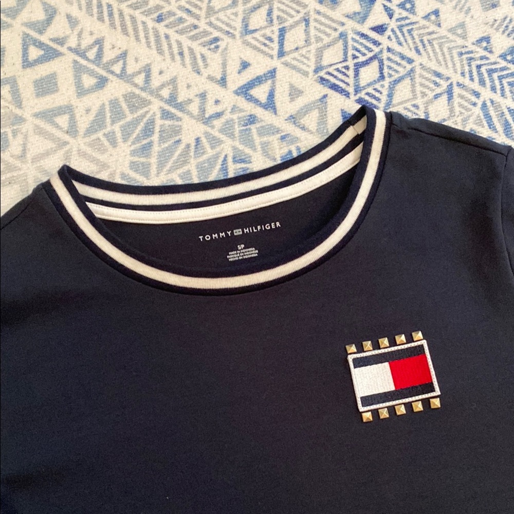 Tommy Hilfiger Casual Navy Dress - Picture 3 of 7